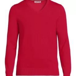 School Uniform Unisex Cotton Modal Vneck Pullover Sweater