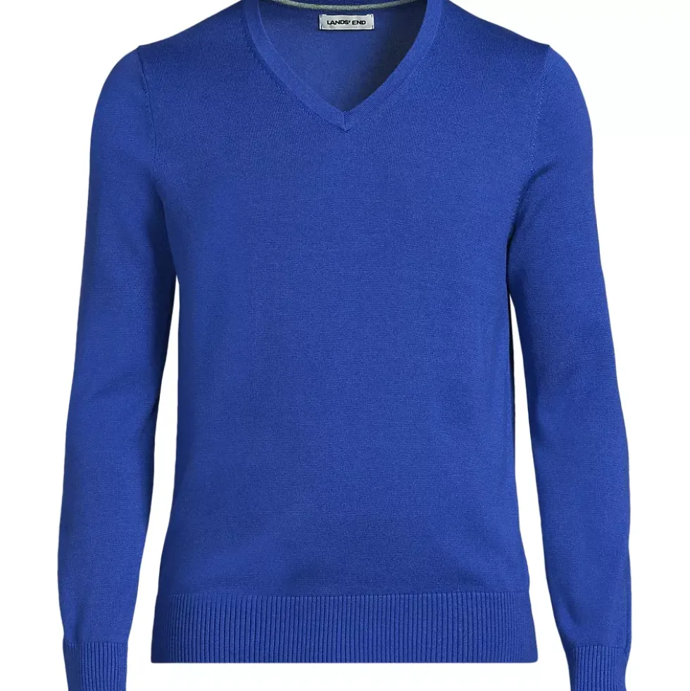 School Uniform Unisex Cotton Modal Vneck Pullover Sweater
