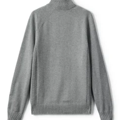 School Uniform Unisex Cotton Modal Quarter Zip Sweater