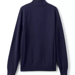 School Uniform Unisex Cotton Modal Quarter Zip Sweater