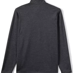 School Uniform Unisex Rapid Dry Space Dye Quarter Zip Pullover Shirt