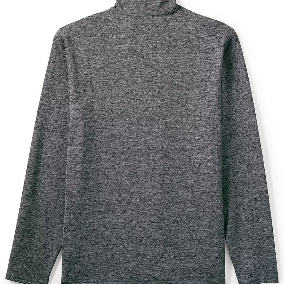 School Uniform Unisex Rapid Dry Space Dye Quarter Zip Pullover Shirt