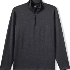 School Uniform Unisex Rapid Dry Space Dye Quarter Zip Pullover Shirt