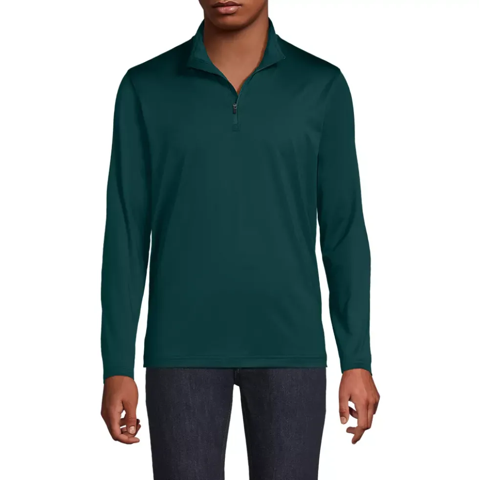 School Uniform Unisex Rapid Dry Quarter Zip Pullover