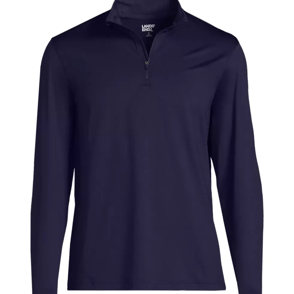 School Uniform Unisex Rapid Dry Quarter Zip Pullover