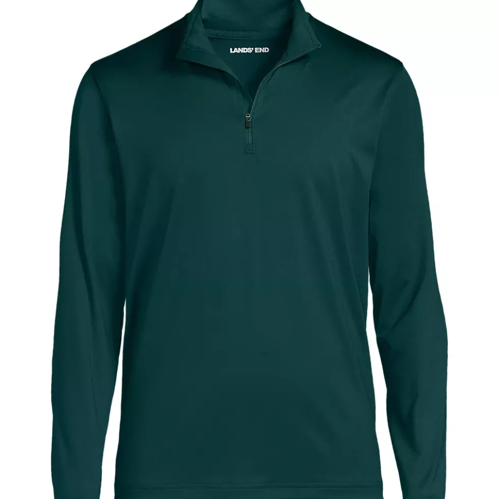 School Uniform Unisex Rapid Dry Quarter Zip Pullover