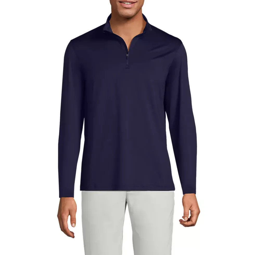School Uniform Unisex Rapid Dry Quarter Zip Pullover