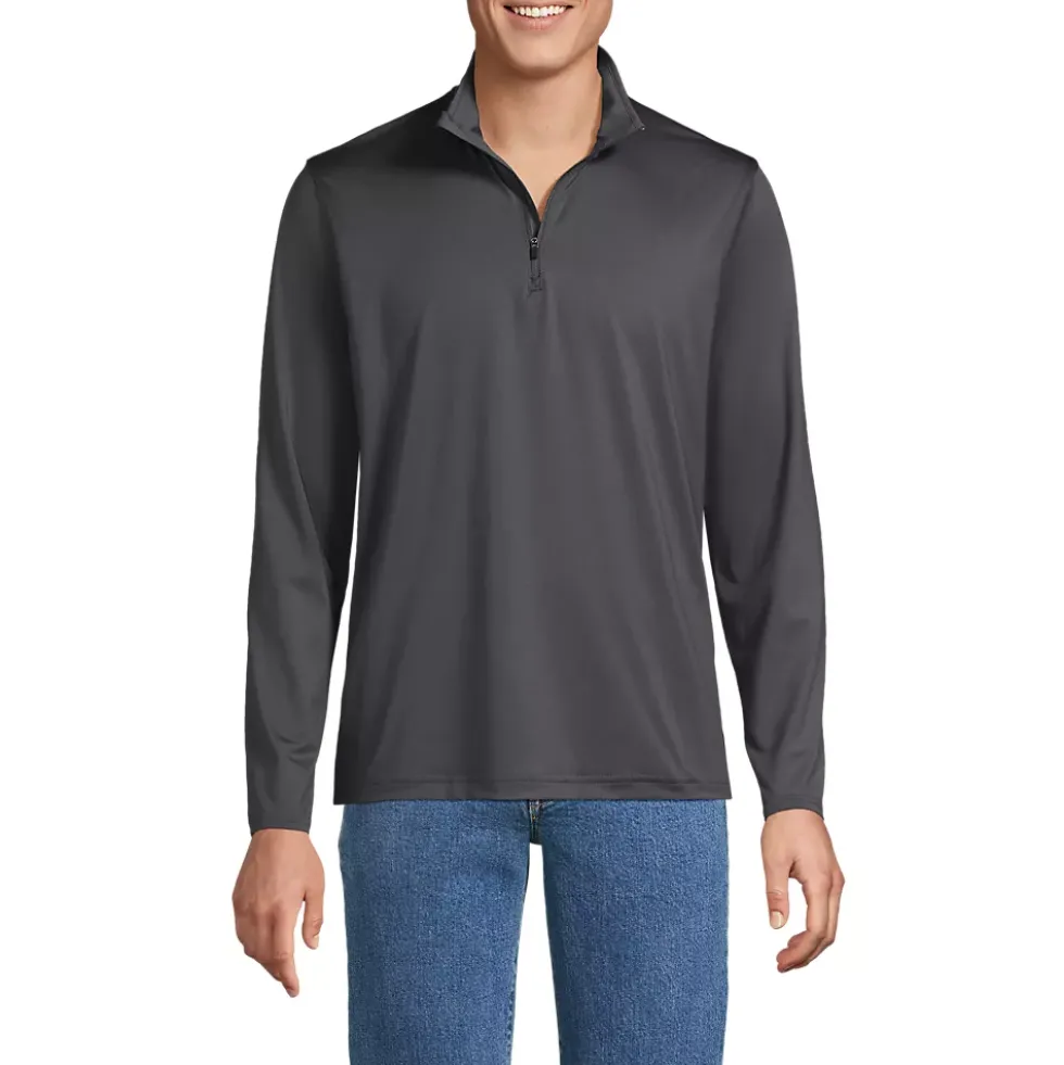 School Uniform Unisex Rapid Dry Quarter Zip Pullover