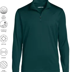 School Uniform Unisex Rapid Dry Quarter Zip Pullover