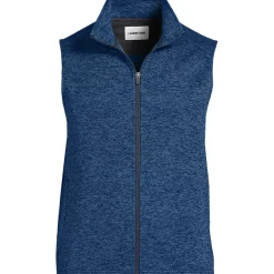 School Uniform Unisex Sweater Fleece Zip Front Vest