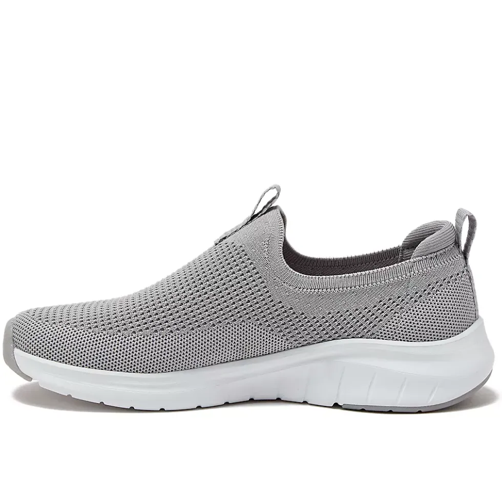 School Uniform Women's Casual Knit Slip On Sneakers