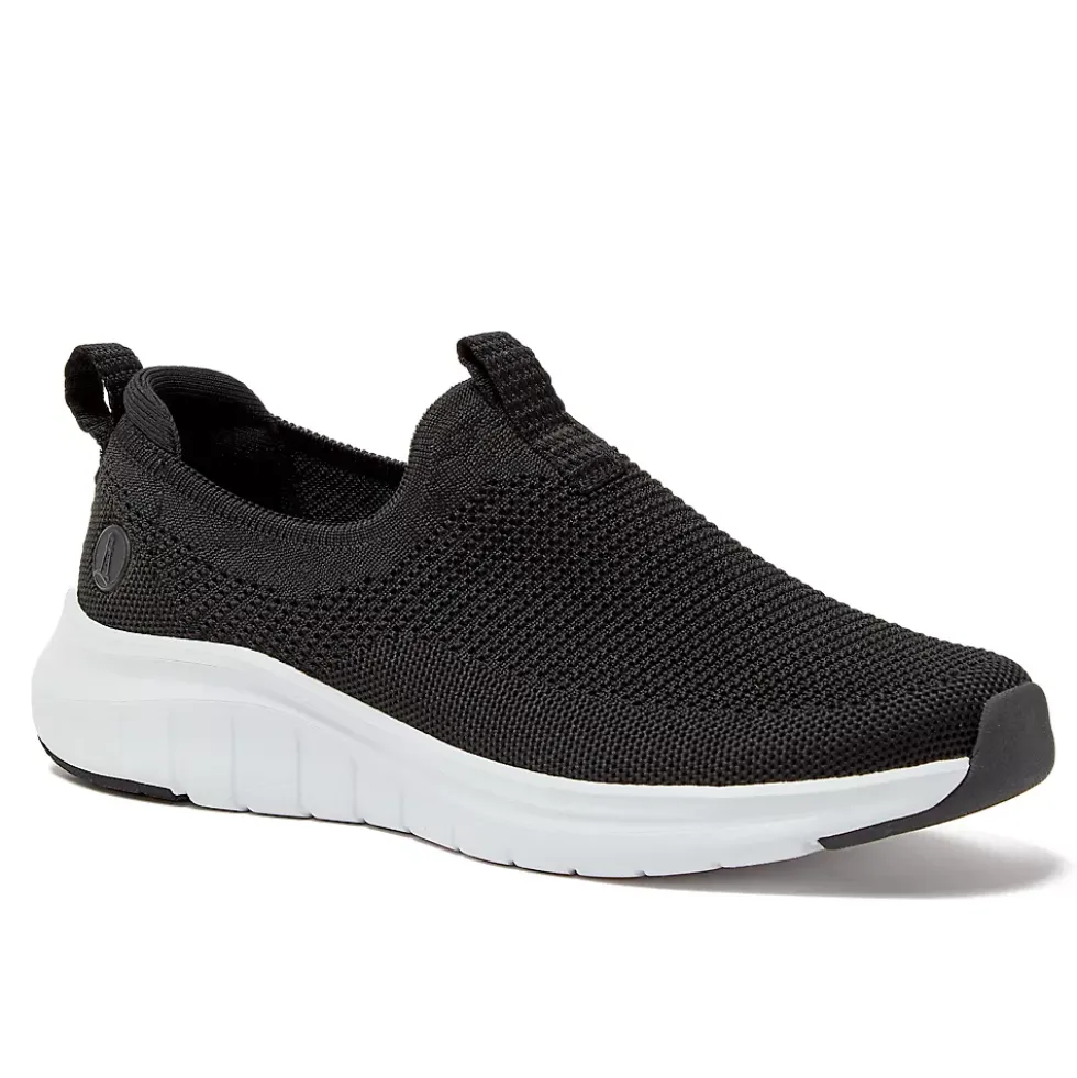 School Uniform Women's Casual Knit Slip On Sneakers