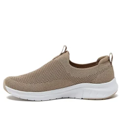 School Uniform Women's Casual Knit Slip On Sneakers