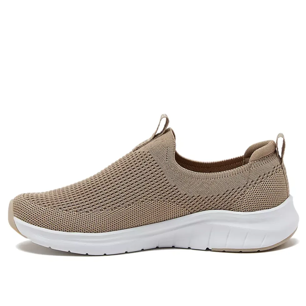 School Uniform Women's Casual Knit Slip On Sneakers