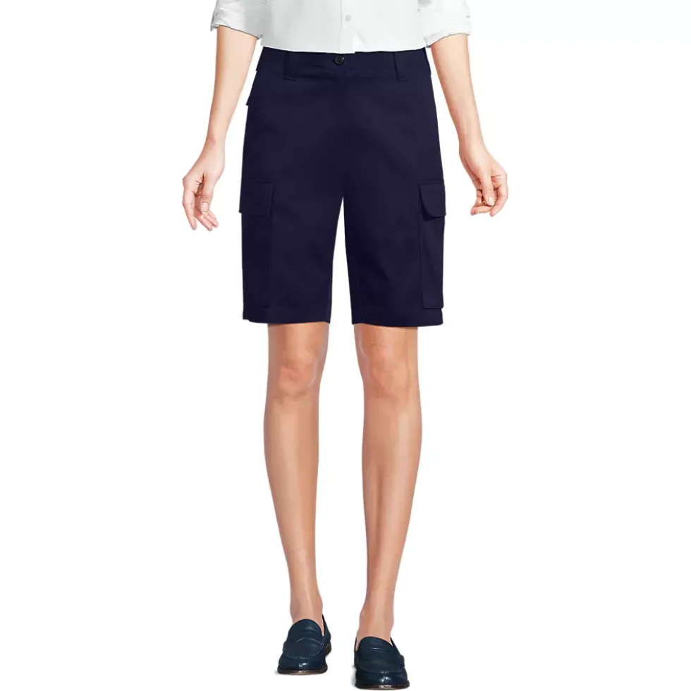 School Uniform Women's Chino Cargo Short