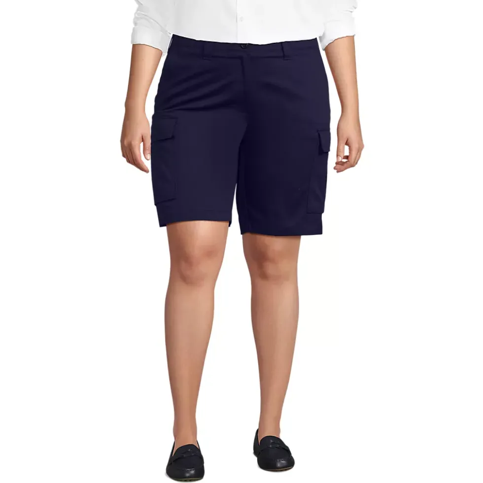 School Uniform Women's Chino Cargo Short