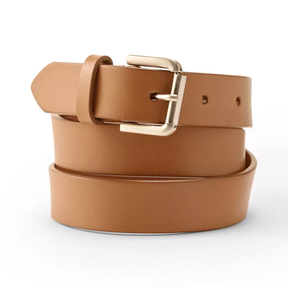 School Uniform Women's Classic Leather Belt