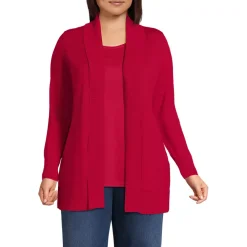 School Uniform Women's Cotton Modal Shawl Collar Cardigan Sweater
