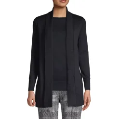 School Uniform Women's Cotton Modal Shawl Collar Cardigan Sweater