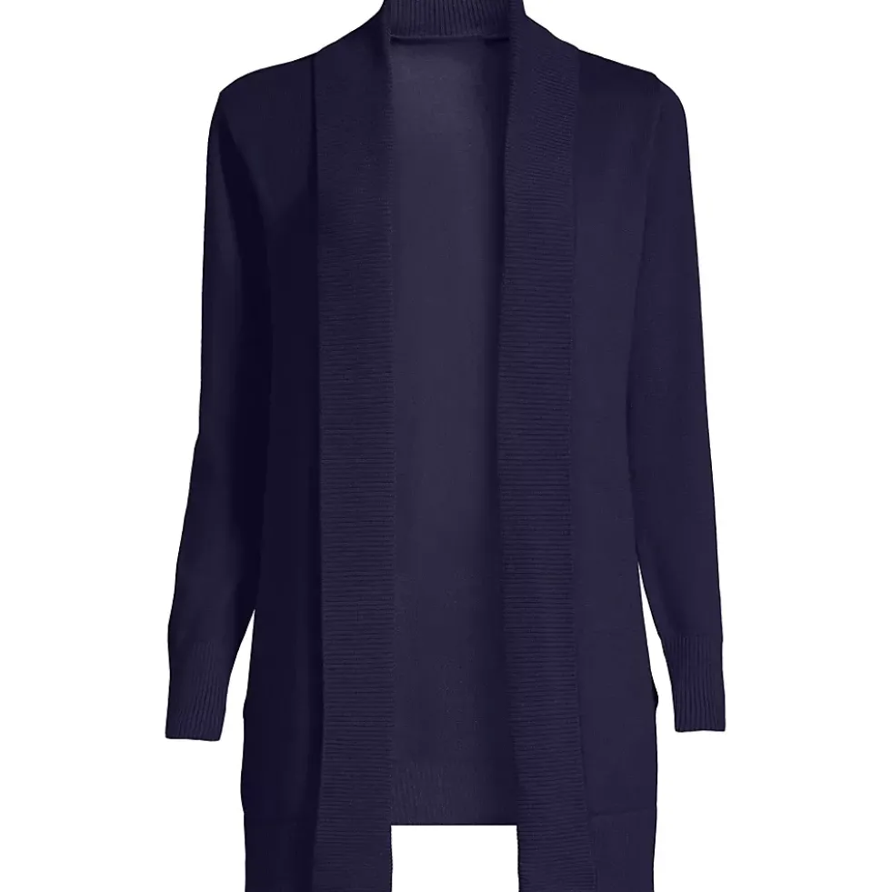 School Uniform Women's Cotton Modal Shawl Collar Cardigan Sweater