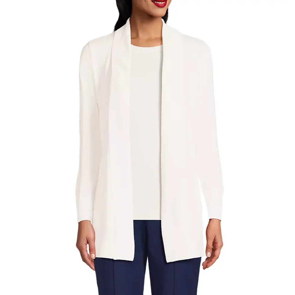 School Uniform Women's Cotton Modal Shawl Collar Cardigan Sweater