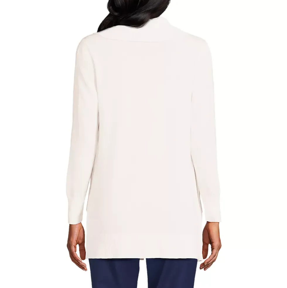School Uniform Women's Cotton Modal Shawl Collar Cardigan Sweater