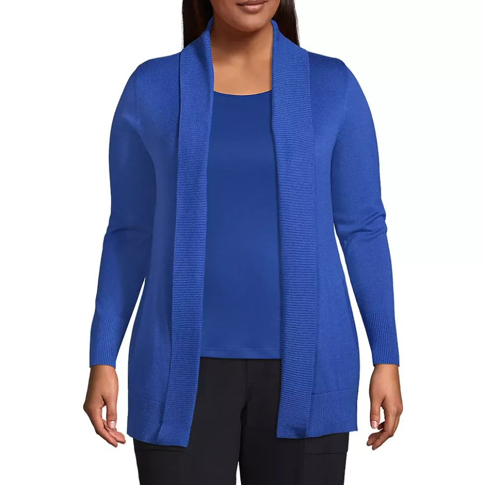 School Uniform Women's Cotton Modal Shawl Collar Cardigan Sweater
