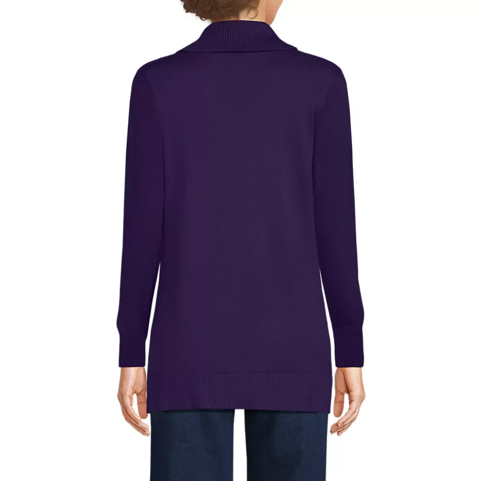 School Uniform Women's Cotton Modal Shawl Collar Cardigan Sweater