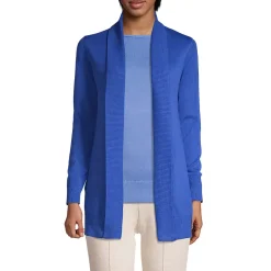 School Uniform Women's Cotton Modal Shawl Collar Cardigan Sweater