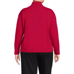 School Uniform Women's Cotton Modal Funnel Neck Sweater
