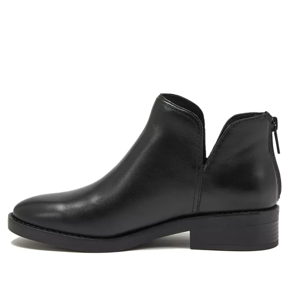 School Uniform Women's Essential Zip Up Ankle Booties