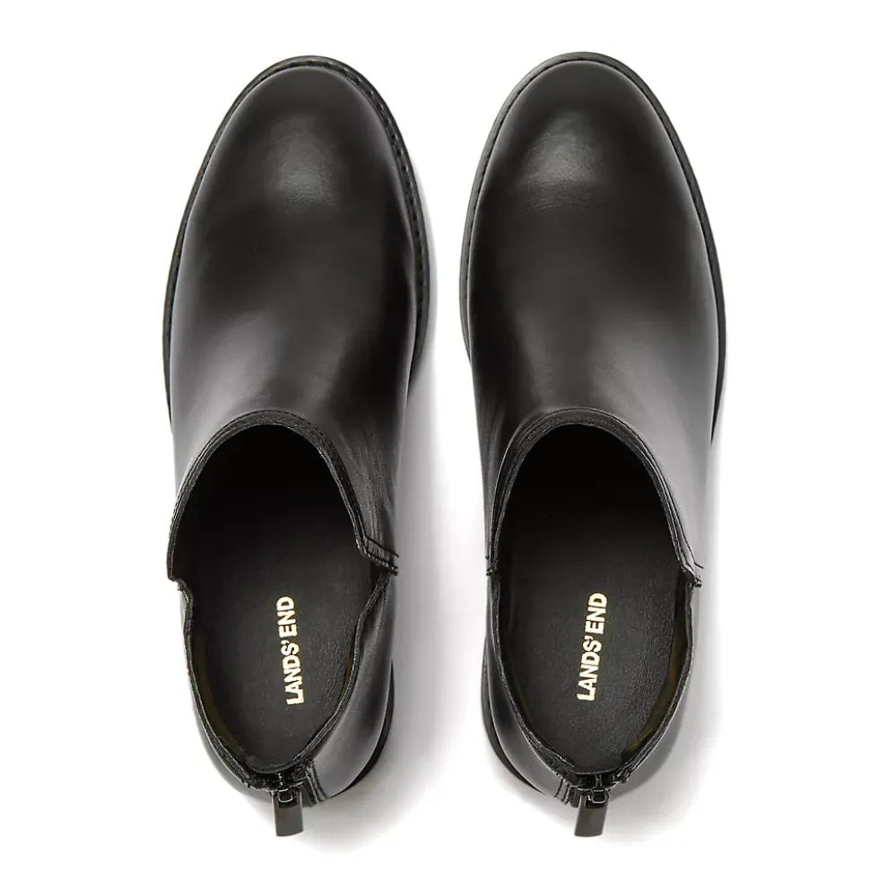 School Uniform Women's Essential Zip Up Ankle Booties