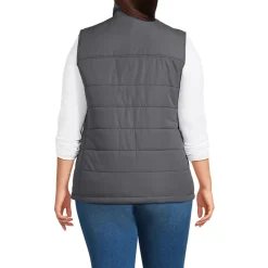 School Uniform Women's Insulated Zip Front Vest