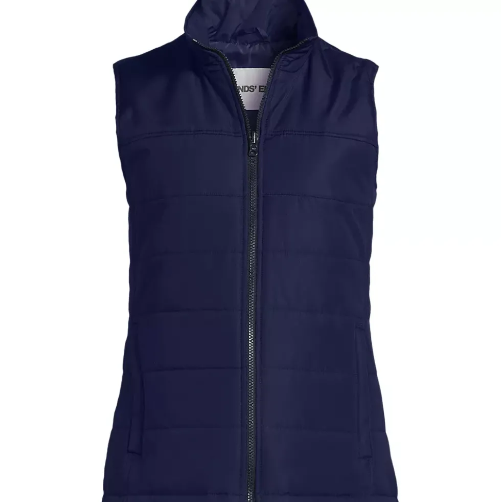 School Uniform Women's Insulated Zip Front Vest