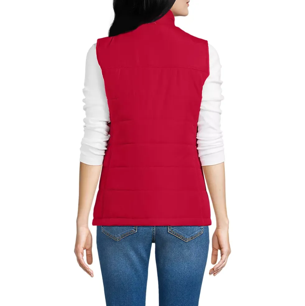 School Uniform Women's Insulated Zip Front Vest