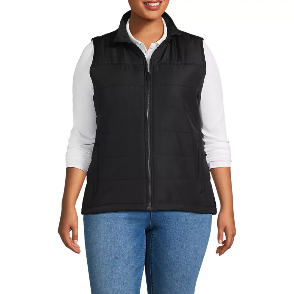 School Uniform Women's Insulated Zip Front Vest