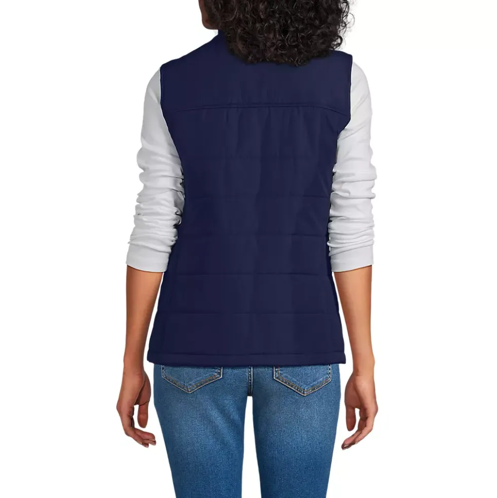 School Uniform Women's Insulated Zip Front Vest