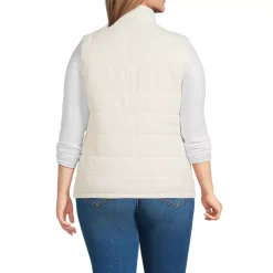 School Uniform Women's Insulated Zip Front Vest