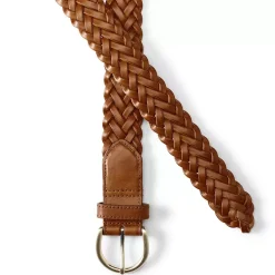 School Uniform Women's Leather Braided Belt