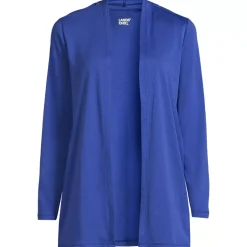 School Uniform Women's Long Sleeve Supima Micro Modal Open Cardigan Tunic