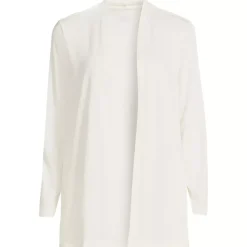 School Uniform Women's Long Sleeve Supima Micro Modal Open Cardigan Tunic