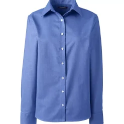 School Uniform Women's Long Sleeve Oxford Shirt