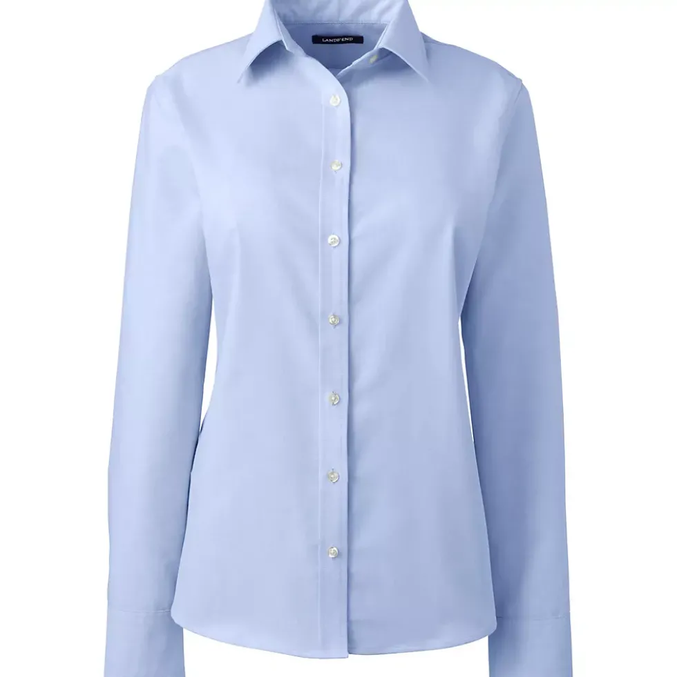 School Uniform Women's Long Sleeve Oxford Shirt