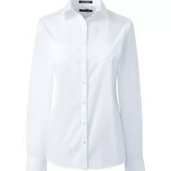 School Uniform Women's Long Sleeve Broadcloth Shirt