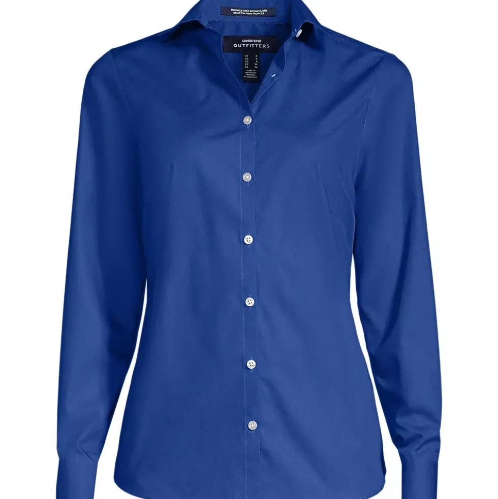 School Uniform Women's Long Sleeve Broadcloth Shirt