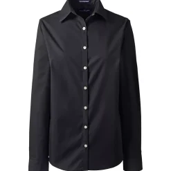 School Uniform Women's Long Sleeve Broadcloth Shirt