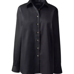 School Uniform Women's Long Sleeve Performance Twill Shirt