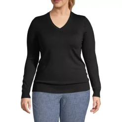School Uniform Women's Performance V-neck Sweater