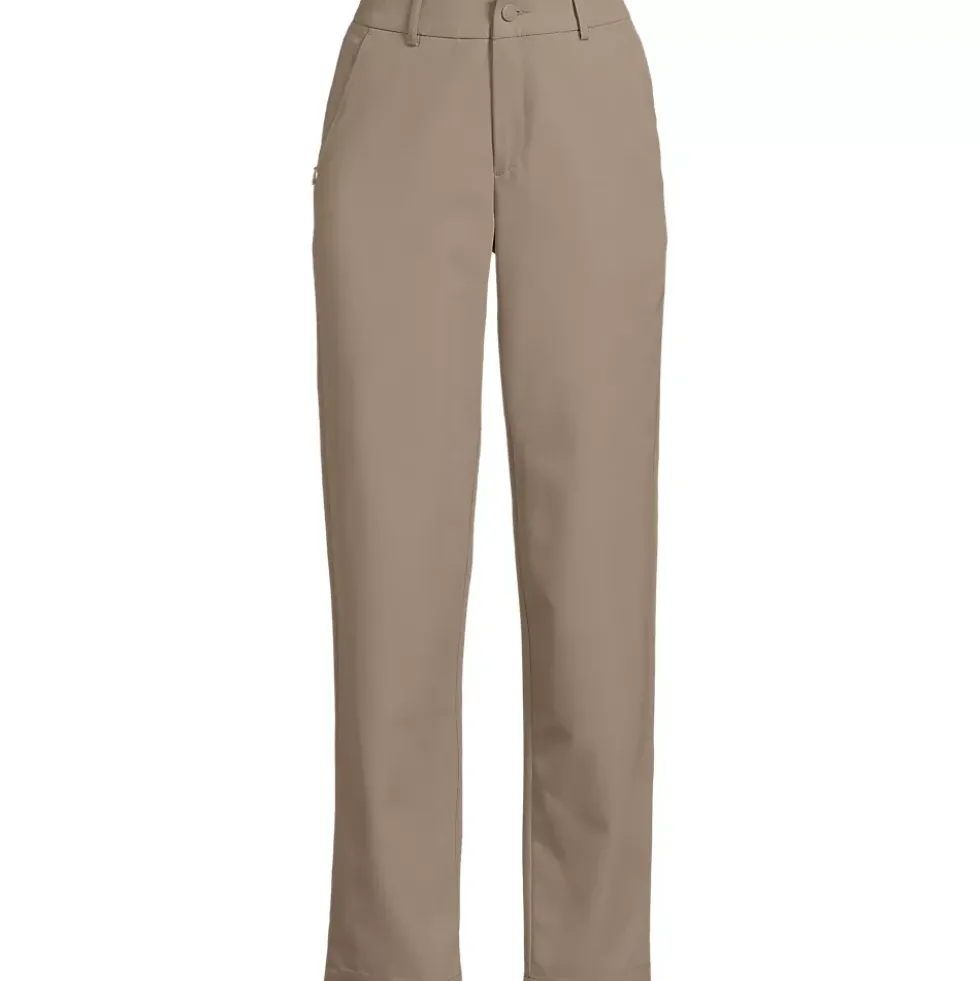 School Uniform Women's Performance Chino Straight Leg Pants