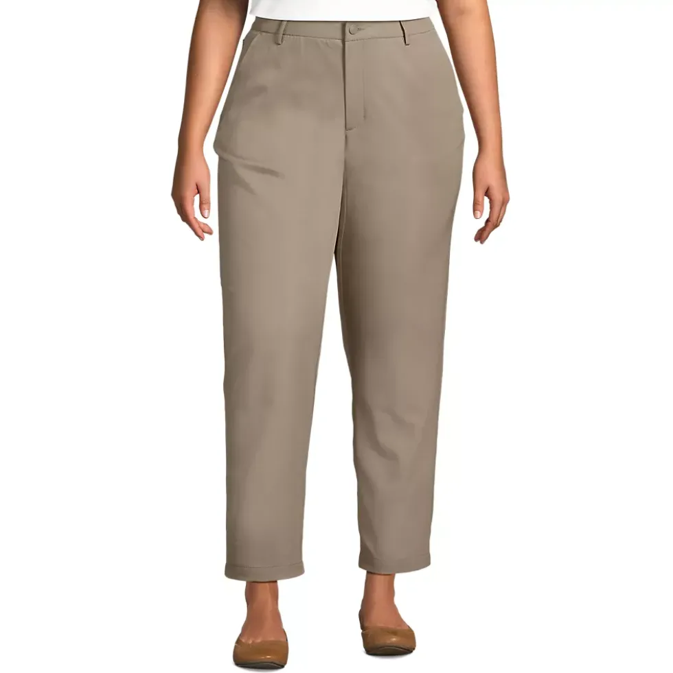 School Uniform Women's Performance Chino Straight Leg Pants